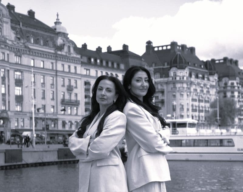 Carolina Lahdo och Farideh Wahlqvist